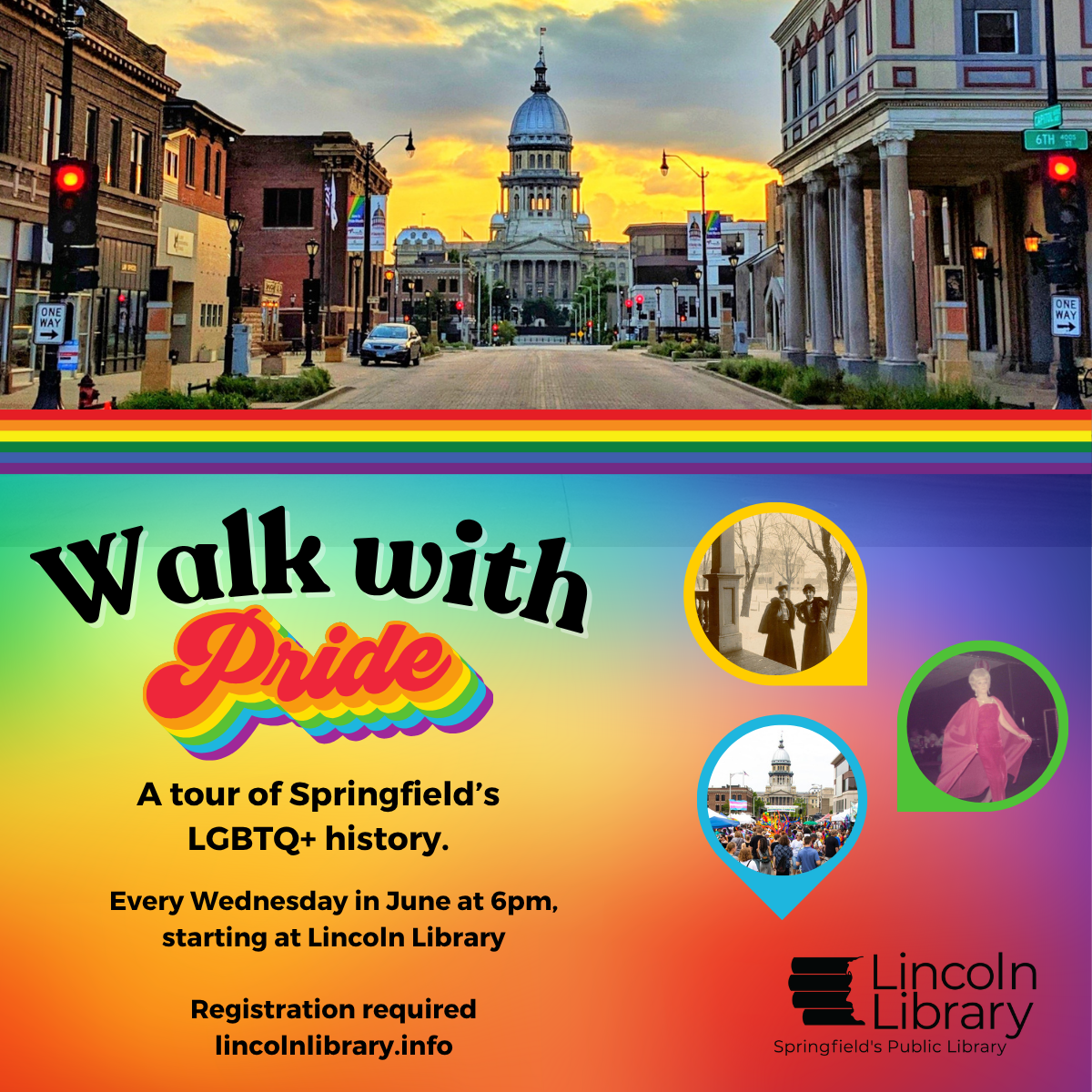 Walk with pride flier