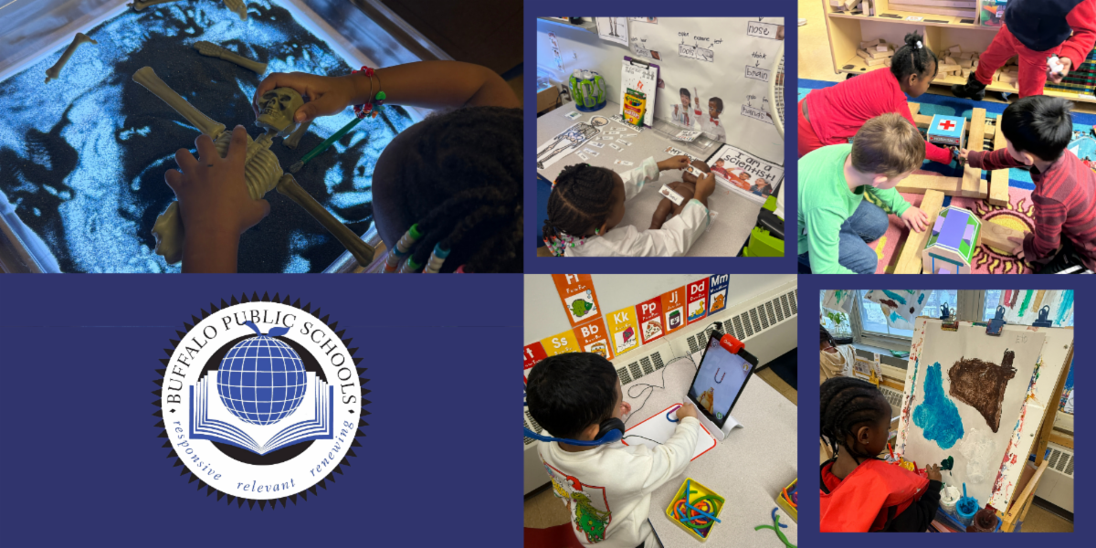 buffalo csd collage of prekindergarten students