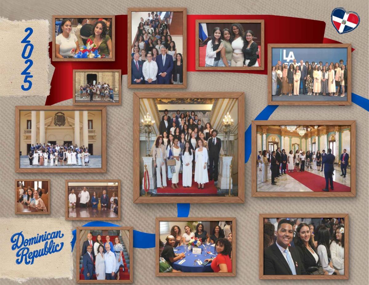 Dominican Republic Photo Collage 2025 Origins of Excellence Summer Program