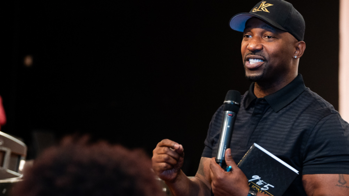 Jemal King at 2024 MBK Symposium