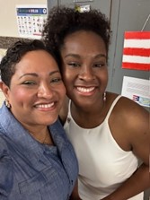 Photo of Mrs. Dabralis Garmon and Doralís Garmon 