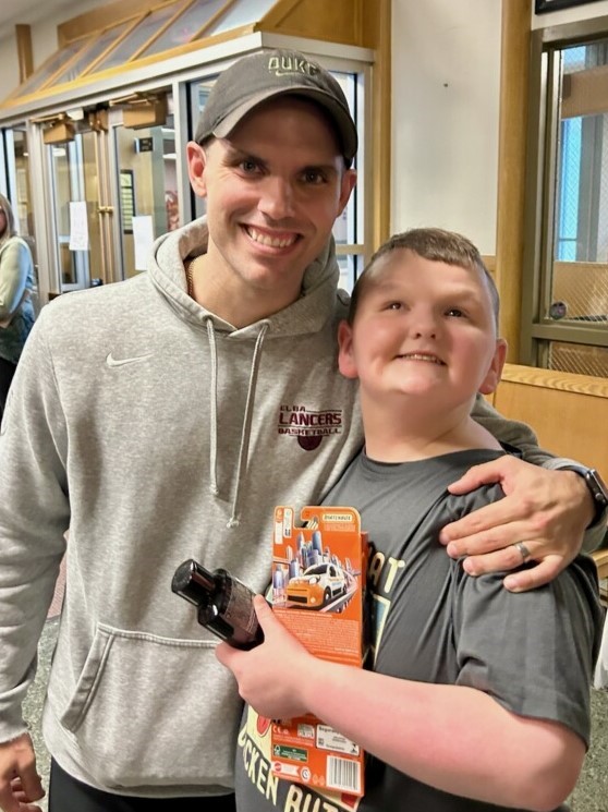 New York State School for the Blind (NYSSB) student