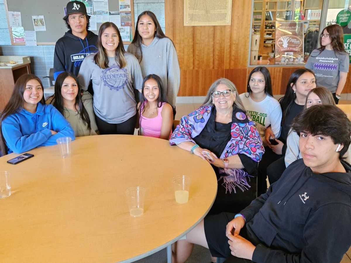 Dr. Lori Quigley and students