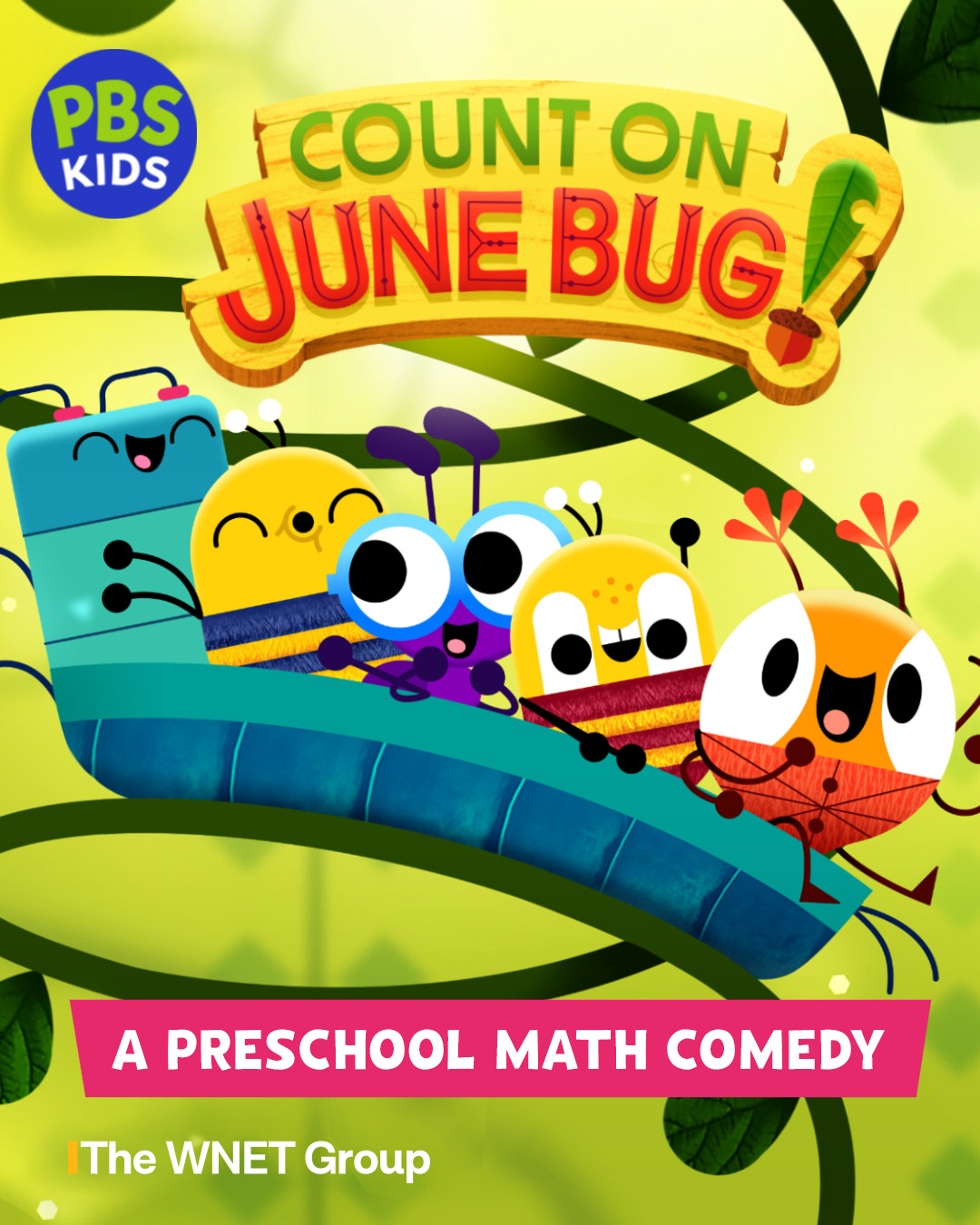 Count on June Bug a Preschool Math Comedy
