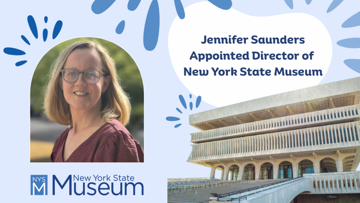 Jennifer Saunders Appointed Director of New York State Museum