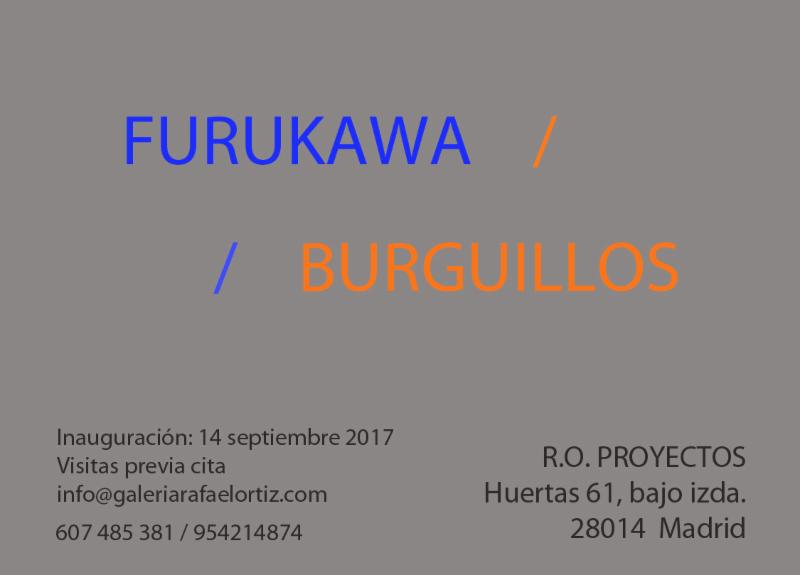 Yoshishige Furukawa and Jaime Burguillos at Rafael Ortiz Proyectos in Madrid
