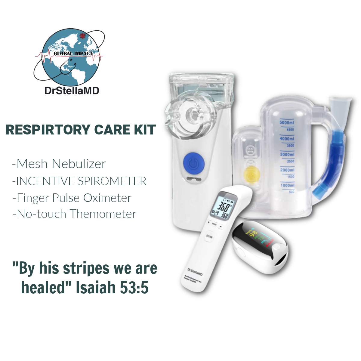 Respiratory care kit