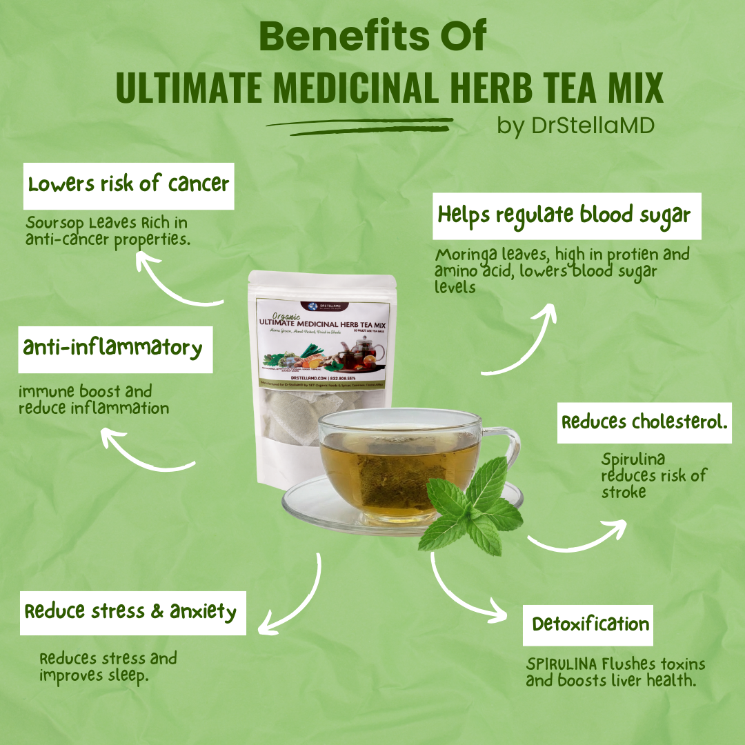 Benefits of Ultimate medicinal herb tea mix