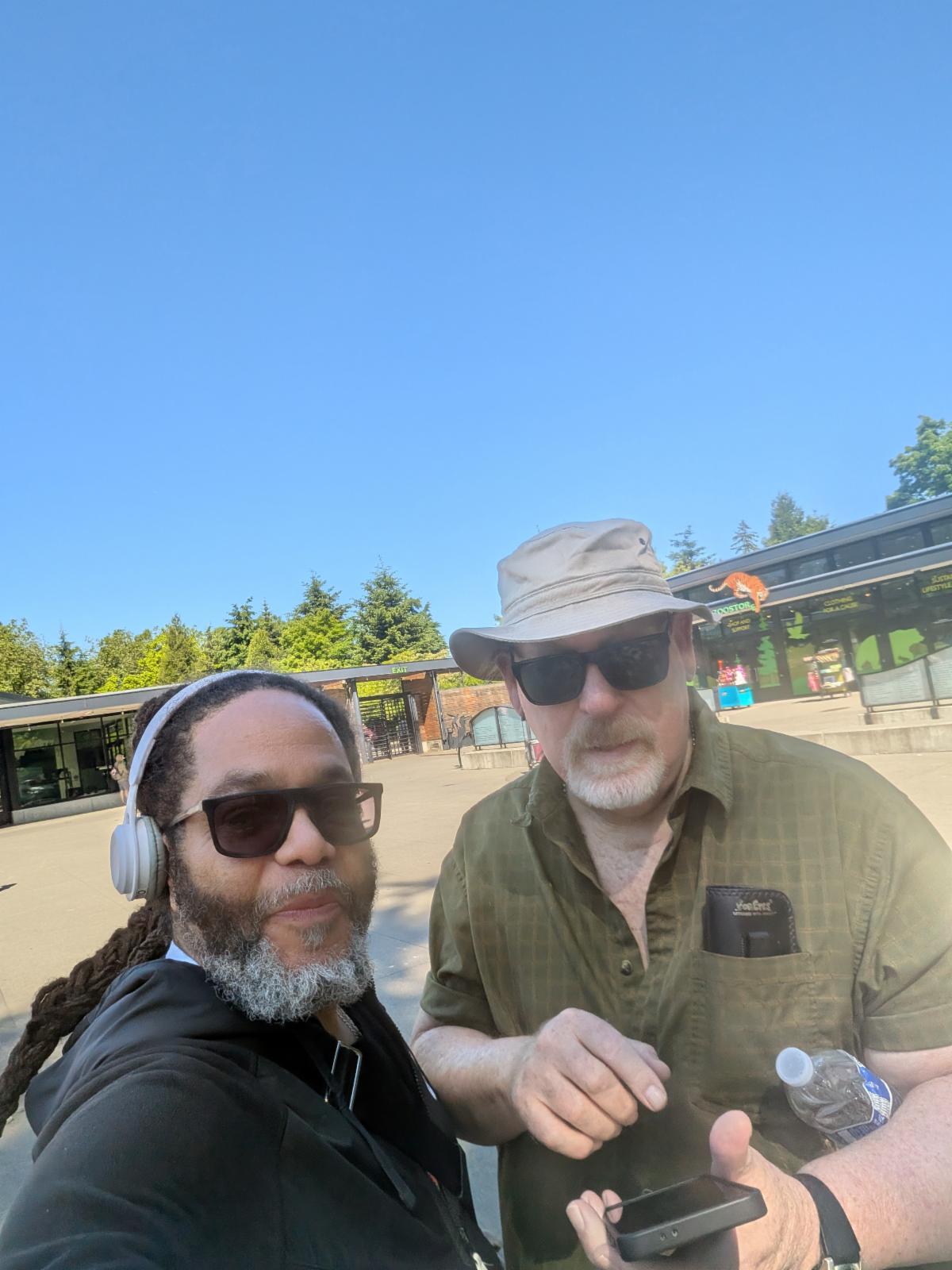 William at the zoo