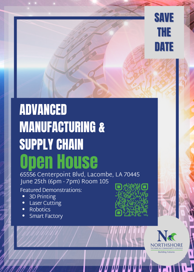 Flyer for NTCC Open House
