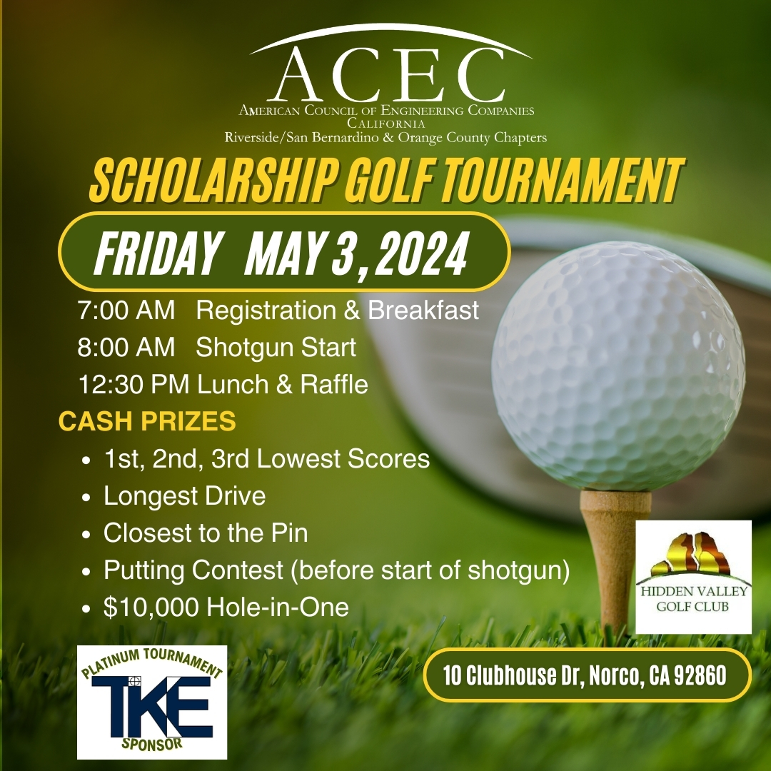 ACECOC SB\R Golf Tournament May 3 2024