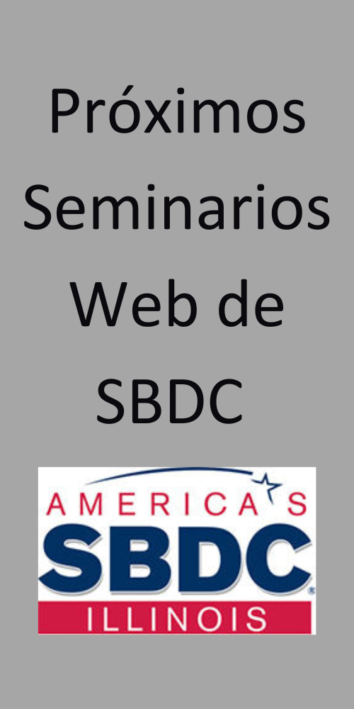 Proximos Seminarios Web de SBDC America's SBDC Illinois Logo