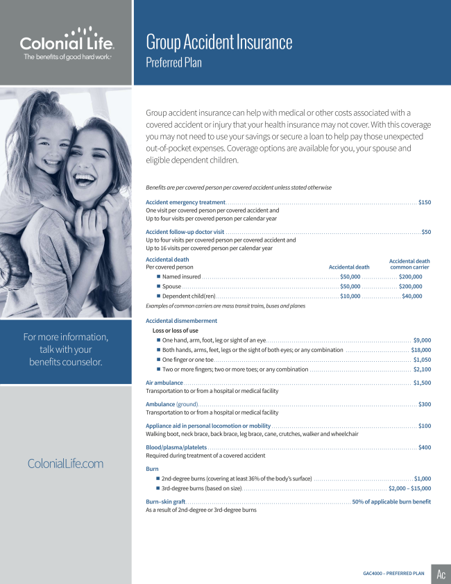 Atlantic Dental Care It's Colonial Life Open enrollment!!