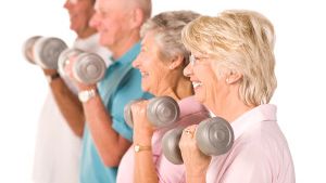 seniors strength weight istock