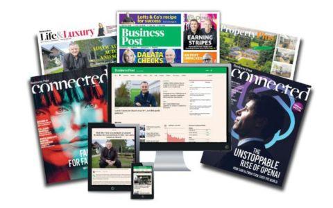 a collection of magazine and publications displayed in a fan shape