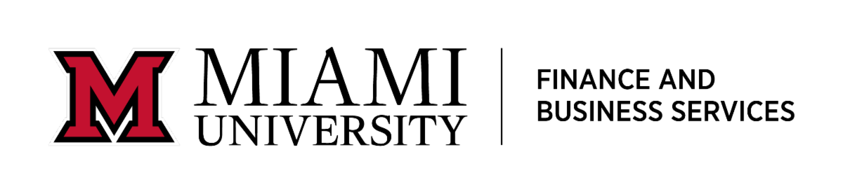 Miami University Finance and Business Services logo