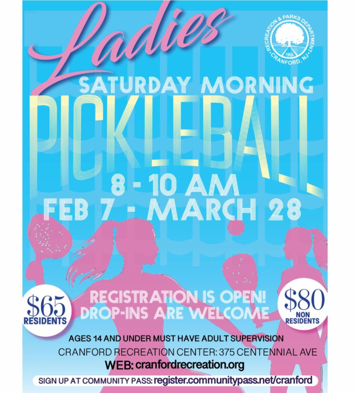 ladies pickleball flyer