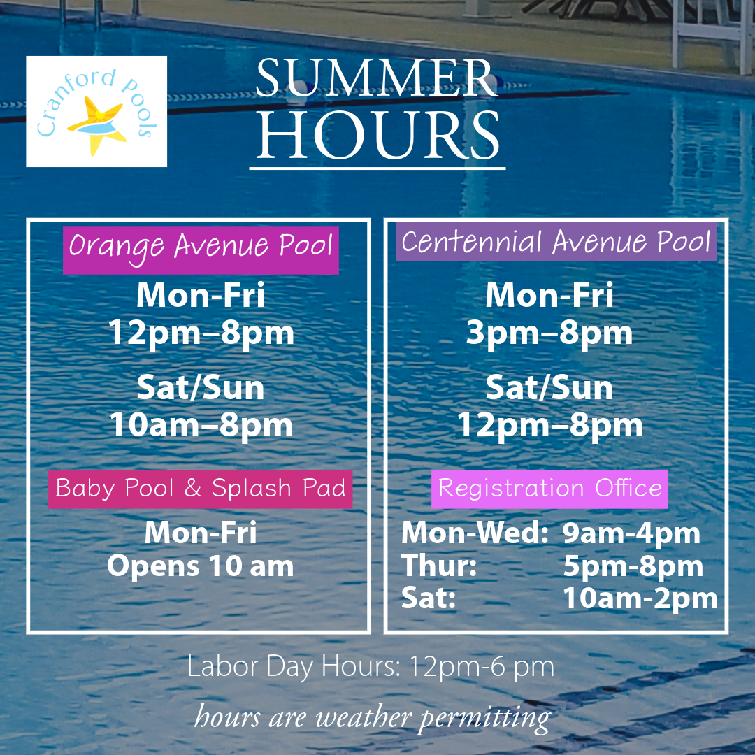 pool hours