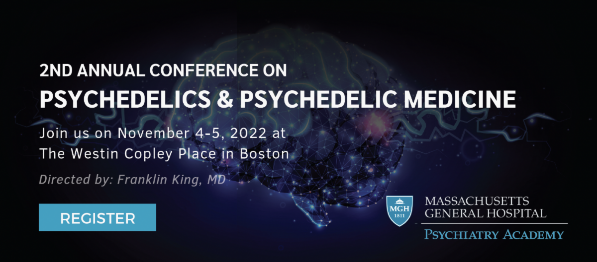 Explore Psychedelic Medicine in Boston this November