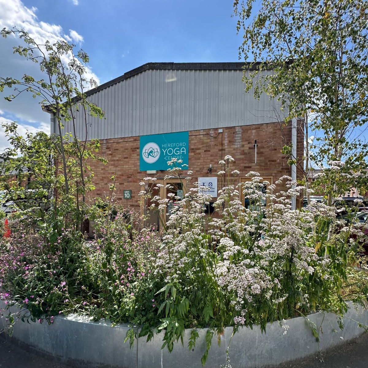 Image outside Hereford Yoga Centre