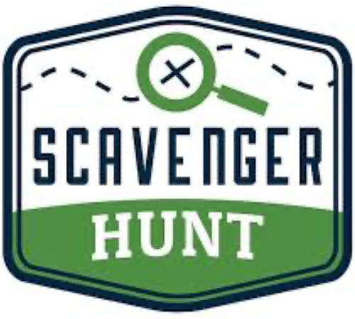 Scavenger hunt graphic