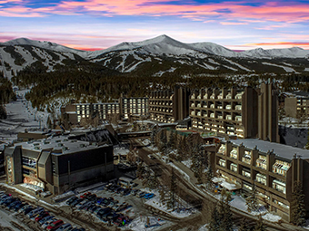 Beaver Run Resort at twilight