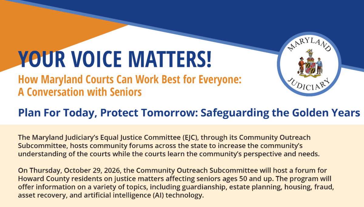 Your Voice Matters Forum for Seniors