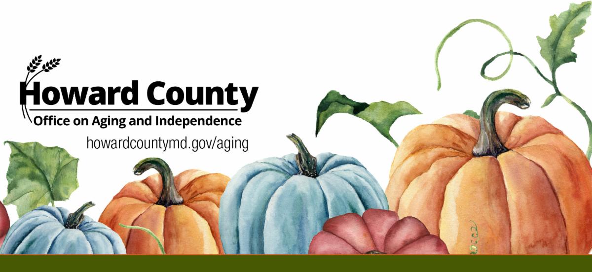 Thanksgiving banner with pumpkins