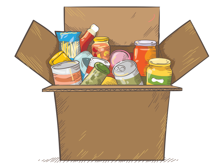 Box of food