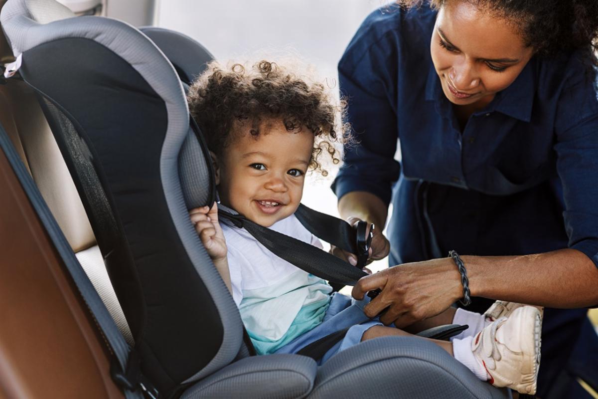 Child in car seat