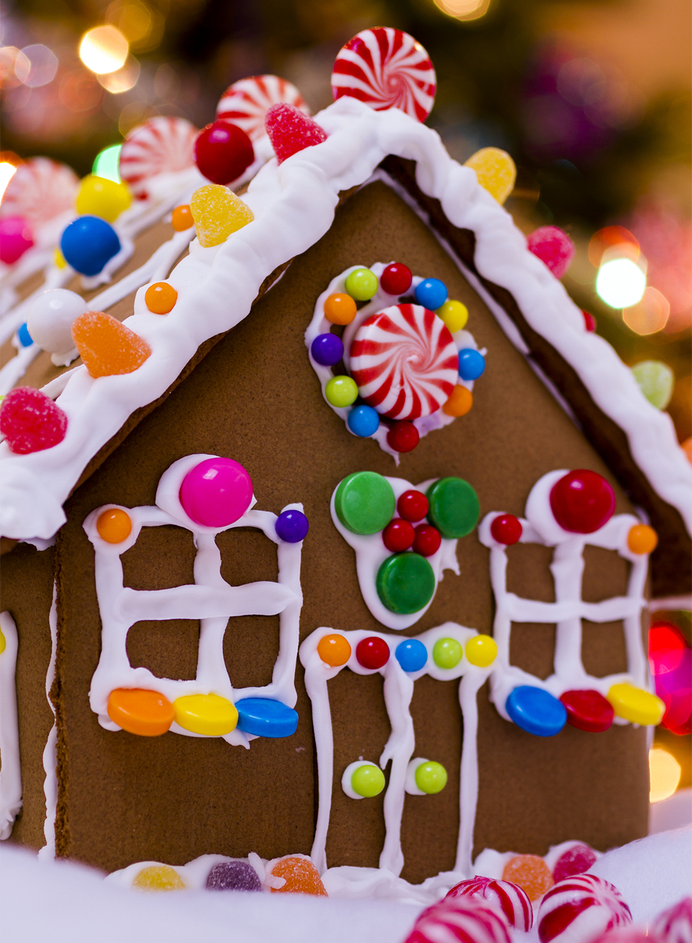 Gingerbread House decorated