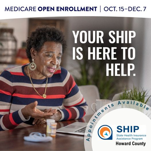 SHIP is here to help with Medicare Open Enrollment