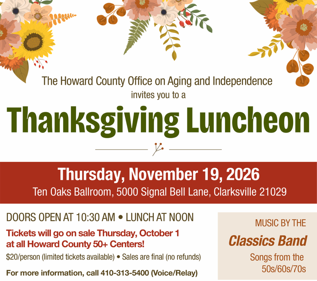 OAI Thanksgiving Luncheon 