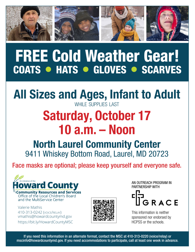MSC Cold Weather Gear Giveaway event