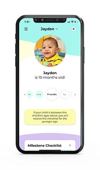 CDC Milestone tracker
