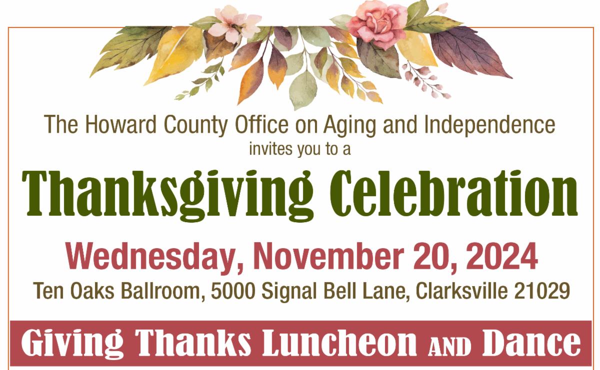 Giving Thanks Luncheon flier