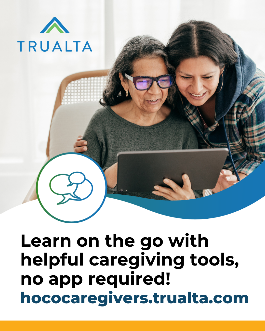 Trualta online help for caregivers