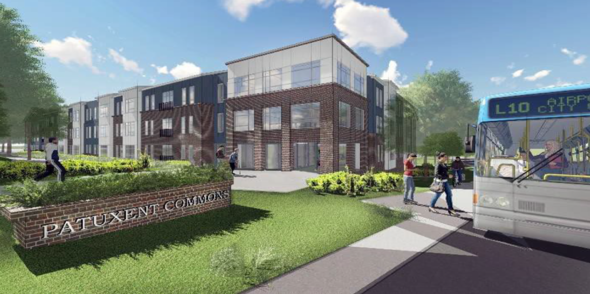 Rendering of Patuxent Commons