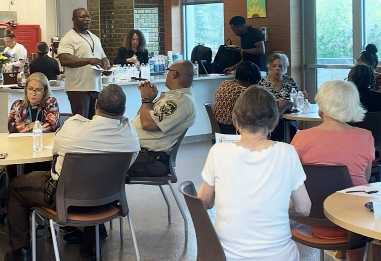 Community Cafe participants