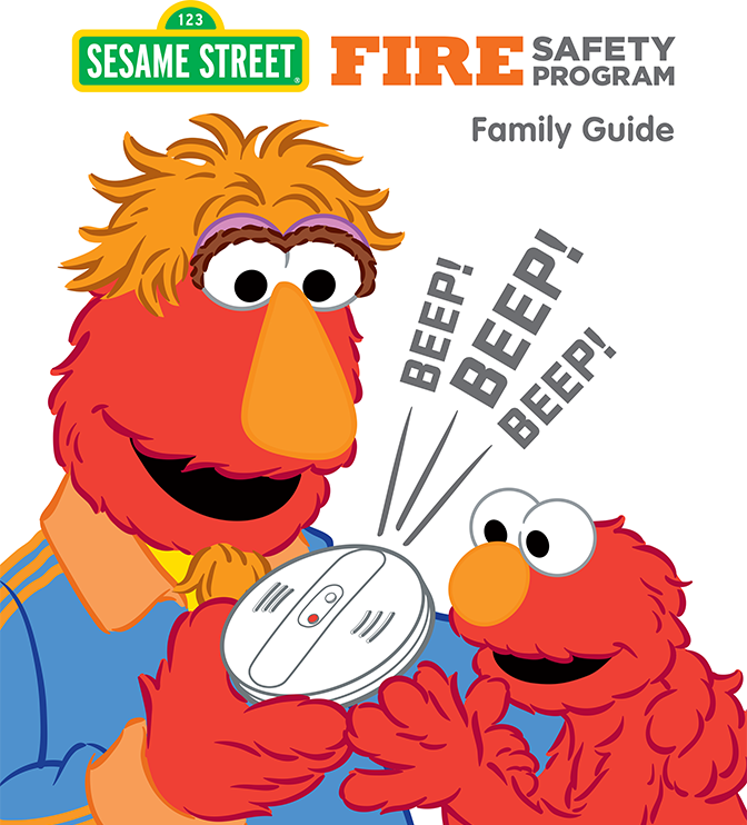 Sesame Street fire prevention guide