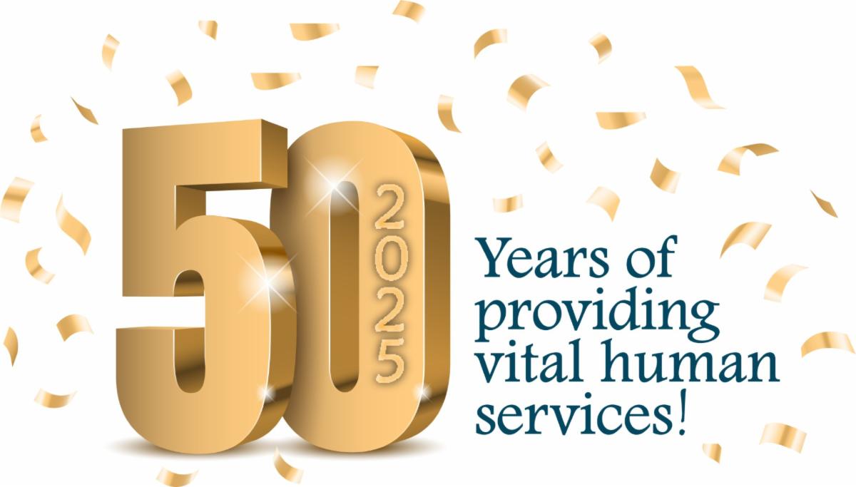 DCRS 50th anniversary logo