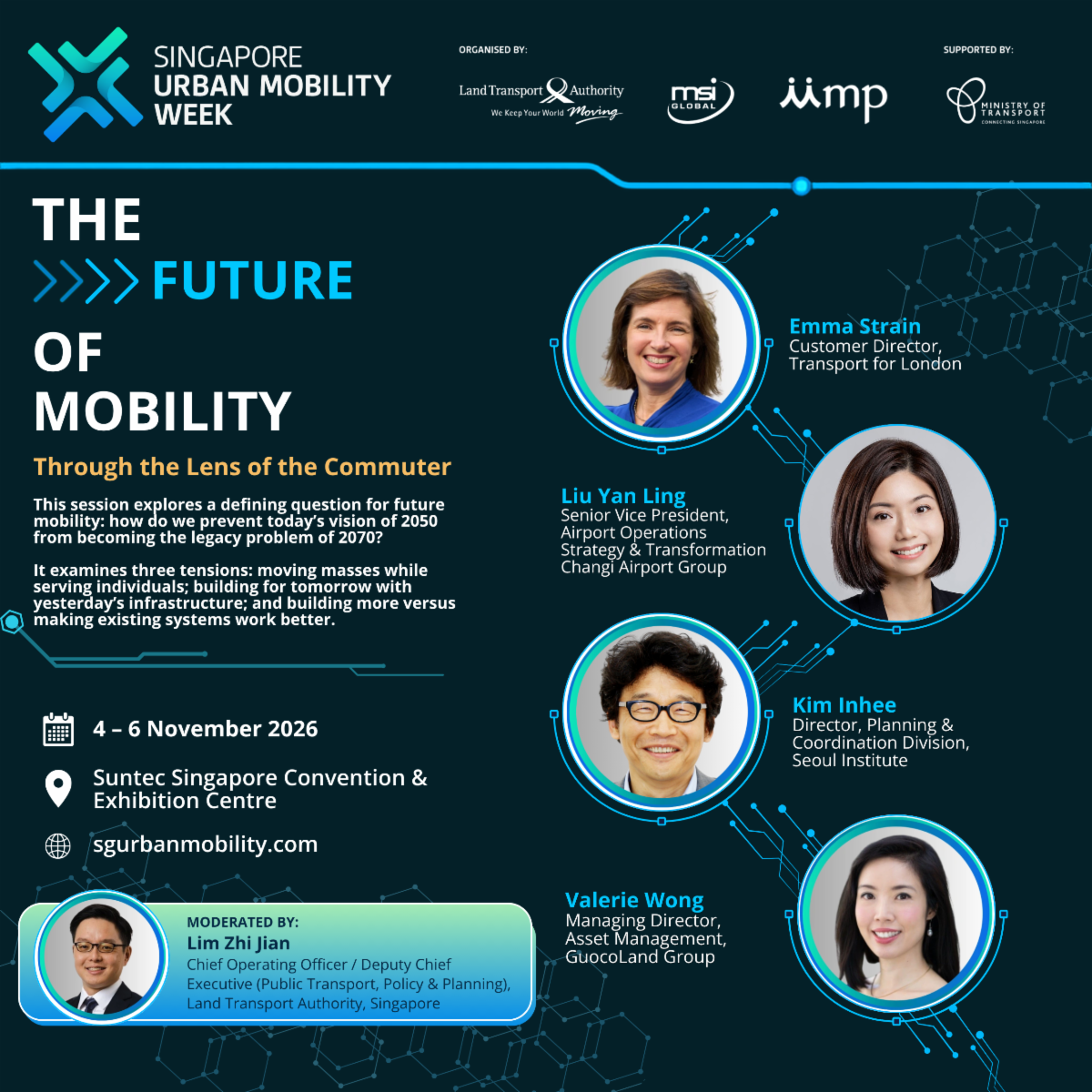 Singapore Urban Mobility Week event announcement