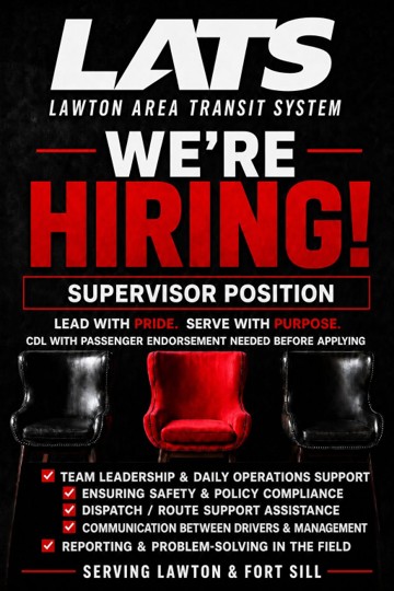 LATS We're Hiring: Info Graphic