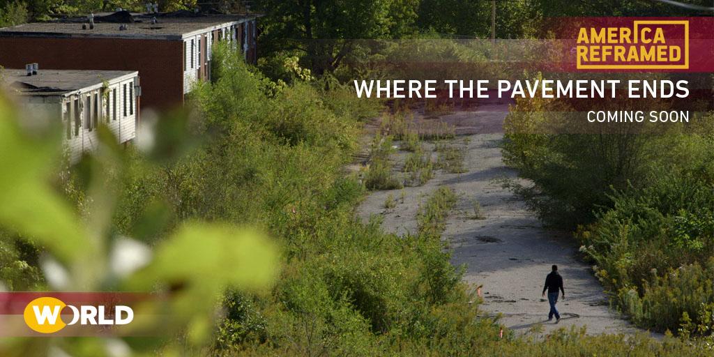 "Where The Pavement Ends" America Reframed Poster