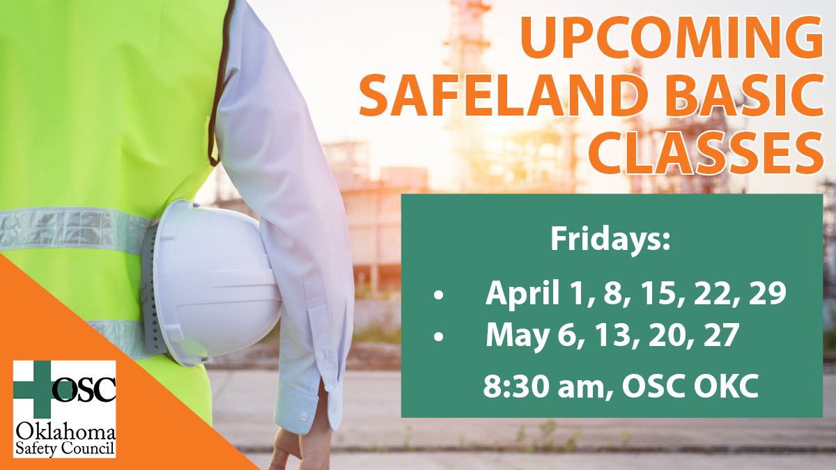 SafeLand Basic (ETC) Occurs Most Fridays at OSC OKC!