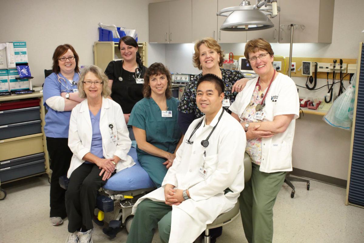 ED staff at Stoughton Hospital