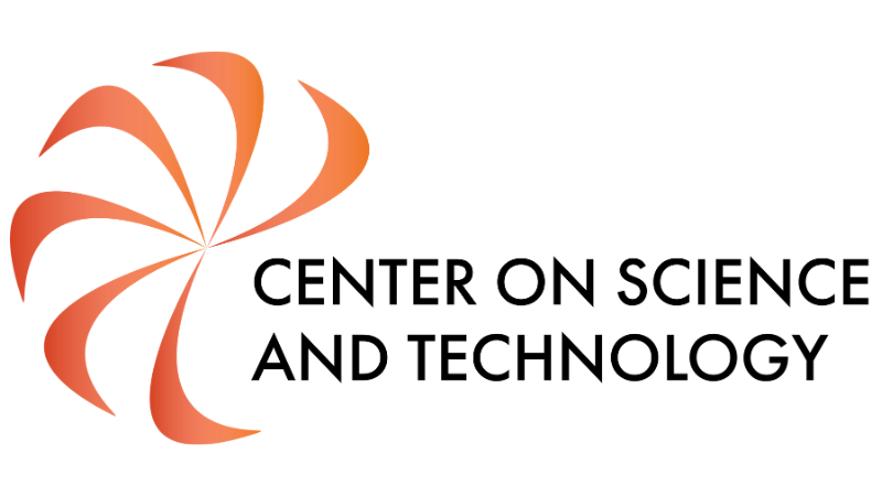 Center for Science and Technology logo with pinwheel and title