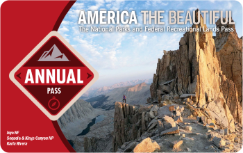 2023 version of the America the Beautiful Interagency Pass.