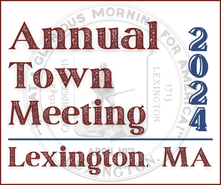 annual town meeting 2024 logo
