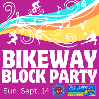 Bikeway Block Party. Sunday September 14.